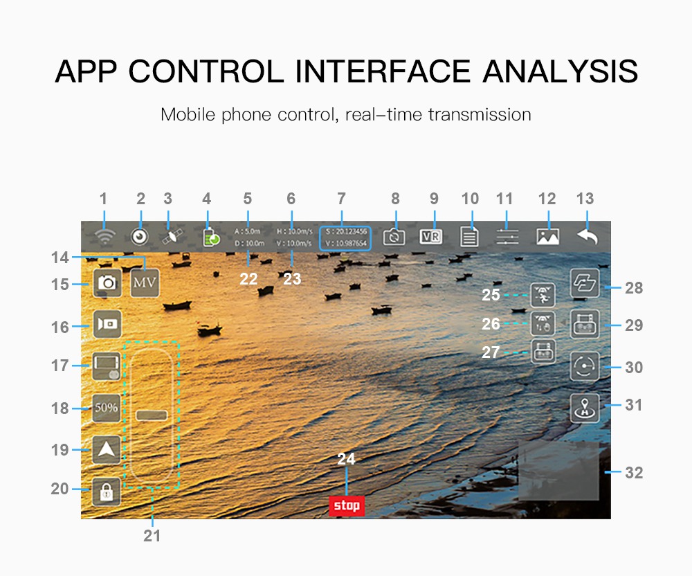 ZLRC SG906 Beast 4K RC Drone RTF Black