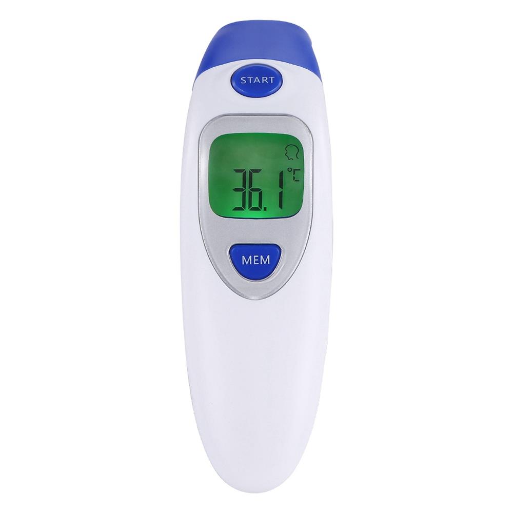 K2 Medical Ear Infrared Thermometer for Adult Baby Body Fever Temperature Measurement - White