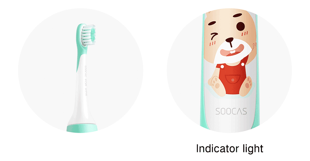 SOOCAS C1 Children Sonic Electric Toothbrush White