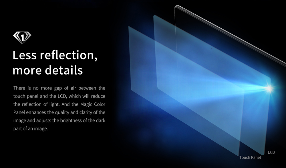 ALLDOCUBE KNote GO Tablet PC Intel ApolloLake N3350 Dual Core 11.6" IPS 1920*1080 4GB RAM 128GB SSD Windows 10 - Grey