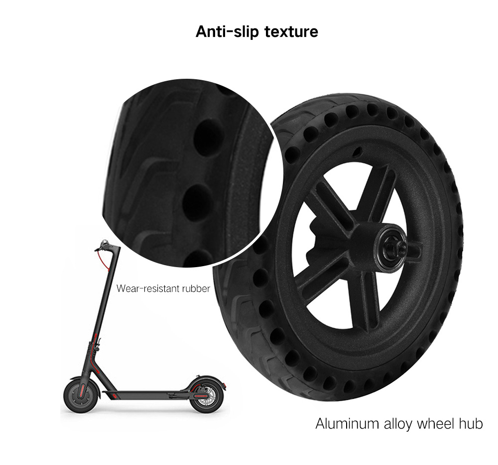 Solid Rubber Wheel For Xiaomi M365 Electric Scooter
