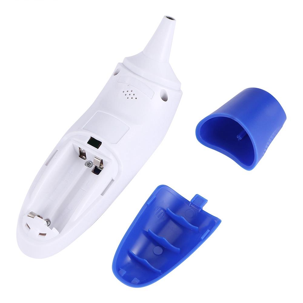 K2 Medical Ear Infrared Thermometer for Adult Baby Body Fever Temperature Measurement - White