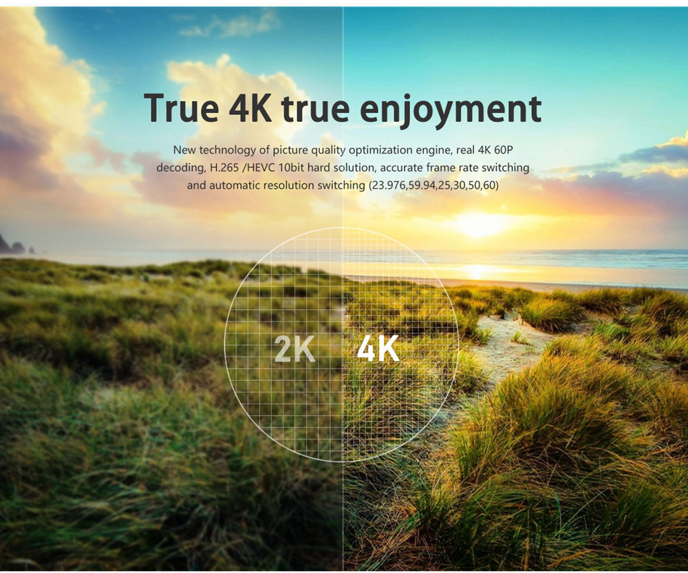 ZIDOO Z9S Realtek RTD1296 Android  2GB/16GB Blue-ray Navigation 4K UH TV Box  Dual Band WIFI Gigabit LAN SATA 3.0 USB 3.0 Bluetooth