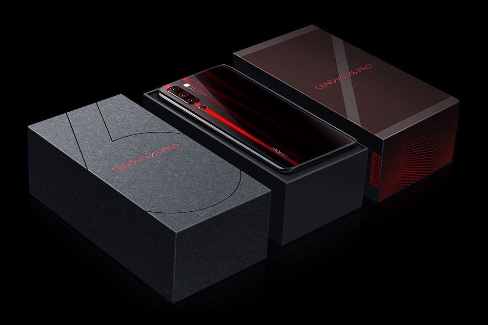 Lenovo Z6 Pro 6.39 Inch 4G LTE Smartphone Snapdragon 855 6GB 128GB 48.0MP+16.0MP+8.0MP+2.0MP Quad Rear Cameras ZUI 11 In-display Fingerprint - Black