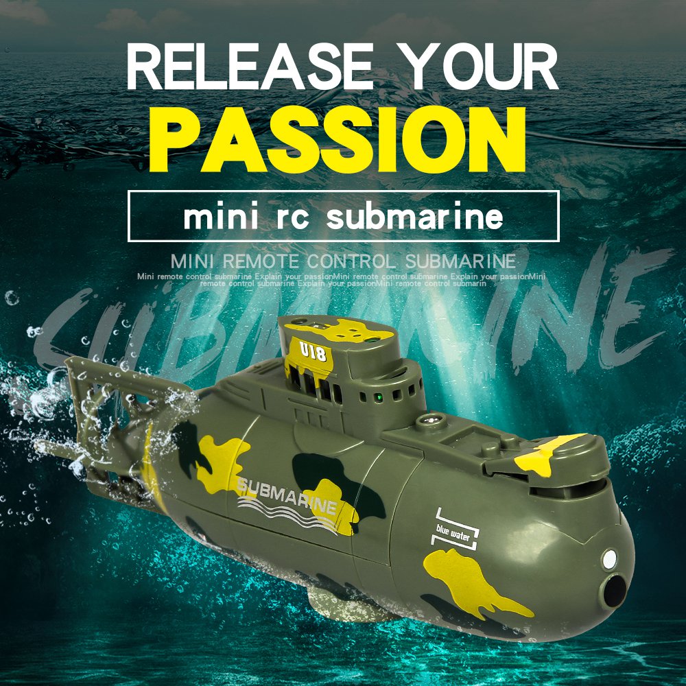 mini rc submarine
