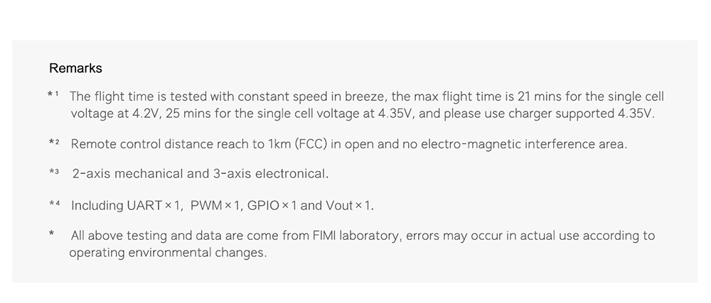 Xiaomi FIMI A3 5.8G GPS 1KM FPV RC Drone with 2-Axis Gimbal 1080P Camera 25mins Flight Time RTF - Two Batteries