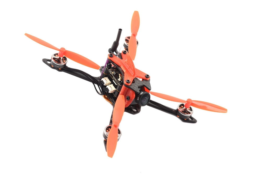 Skystars TALON X110 2-4S FPV Racing Drone F4 8K OSD 15A Blheli_32 w/100mW VTX Runcam Nano 2 Cam BNF - Frsky D16 Receiver