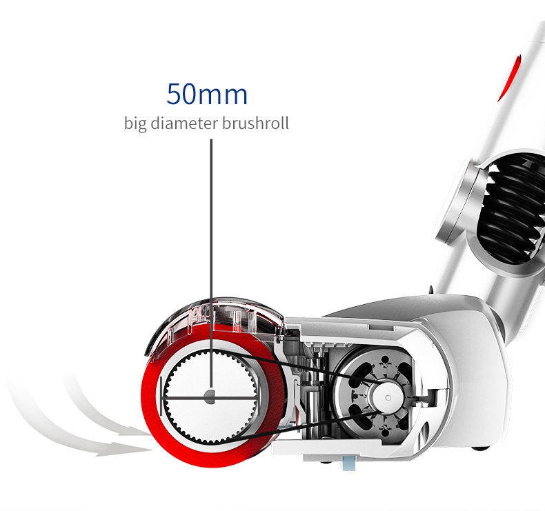 Xiaomi JIMMY JV83 Handheld Wireless Vacuum Cleaner 135AW Suction 60 Min Run Time Anti-winding Hair - Blue