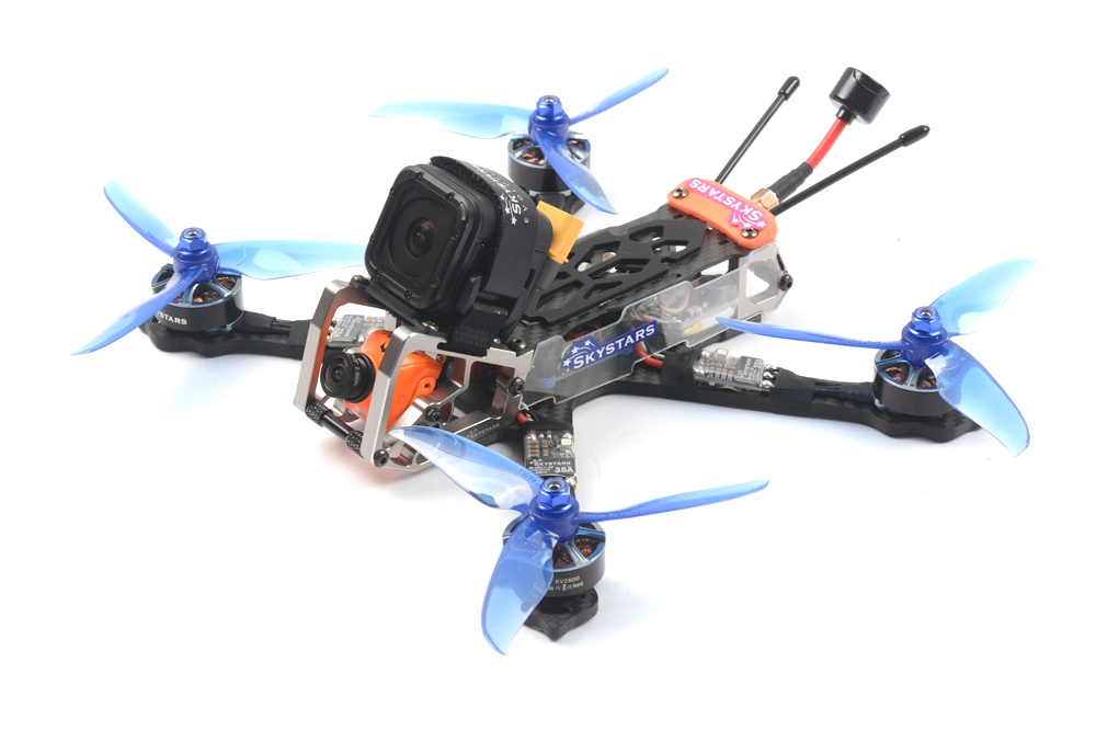 Skystars G520S-GPS Long Range FPV Racing Drone F4 OSD 35A BLHELI_32 DSHOT1200 RunCam Swift 2 Cam PNP - Without Receiver