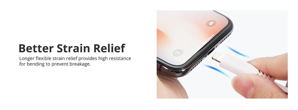 Tronsmart  LCC06 USB C to Lightning Cable [4ft Apple MFi Certified] for iPhone X/XS/XR/XS Max / 8/8 Plus, Supports Power Delivery