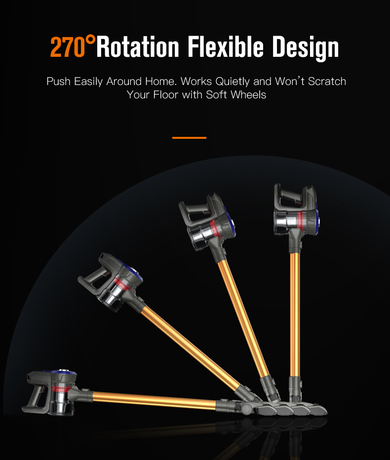 Dibea D18 Cordless Stick Vacuum Cleaner Gold