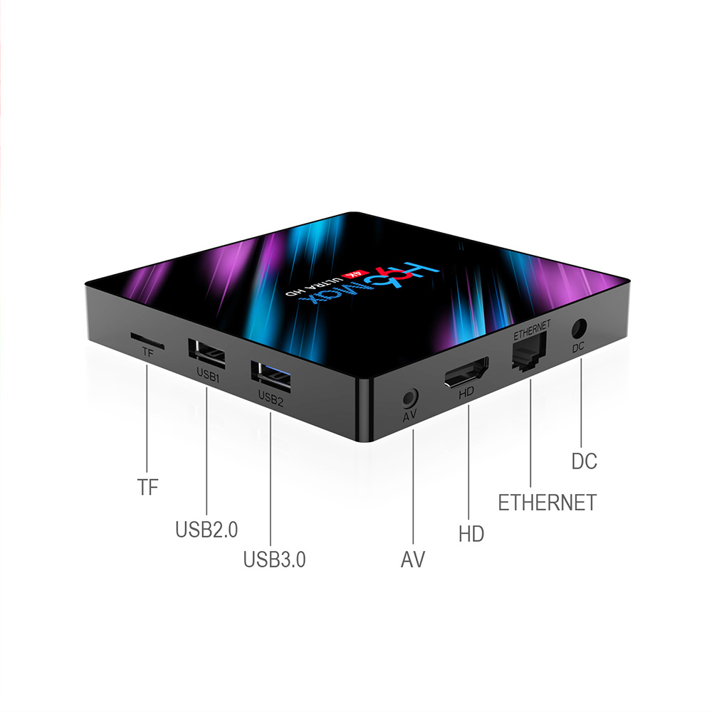 H96 MAX RK3318 Android 9.0 4GB/32GB 4K TV Box 2.4G/5G Wifi LAN Bluetooth 22 H96 MAX RK3318 Android 9.0 4GB/32GB 4K TV Box