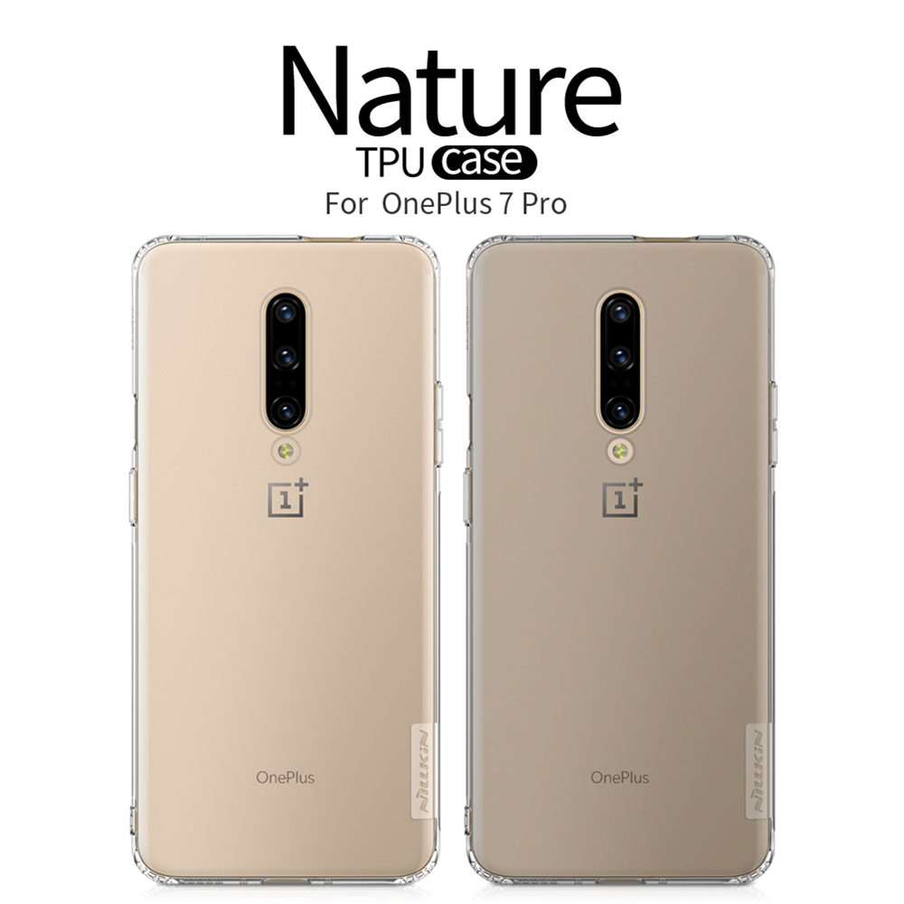 Nillkin Soft Phone Case For Oneplus 7 Pro Transparent