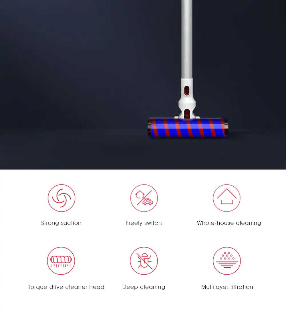 Dibea V008 Pro Cordless Stick Vacuum Cleaner White