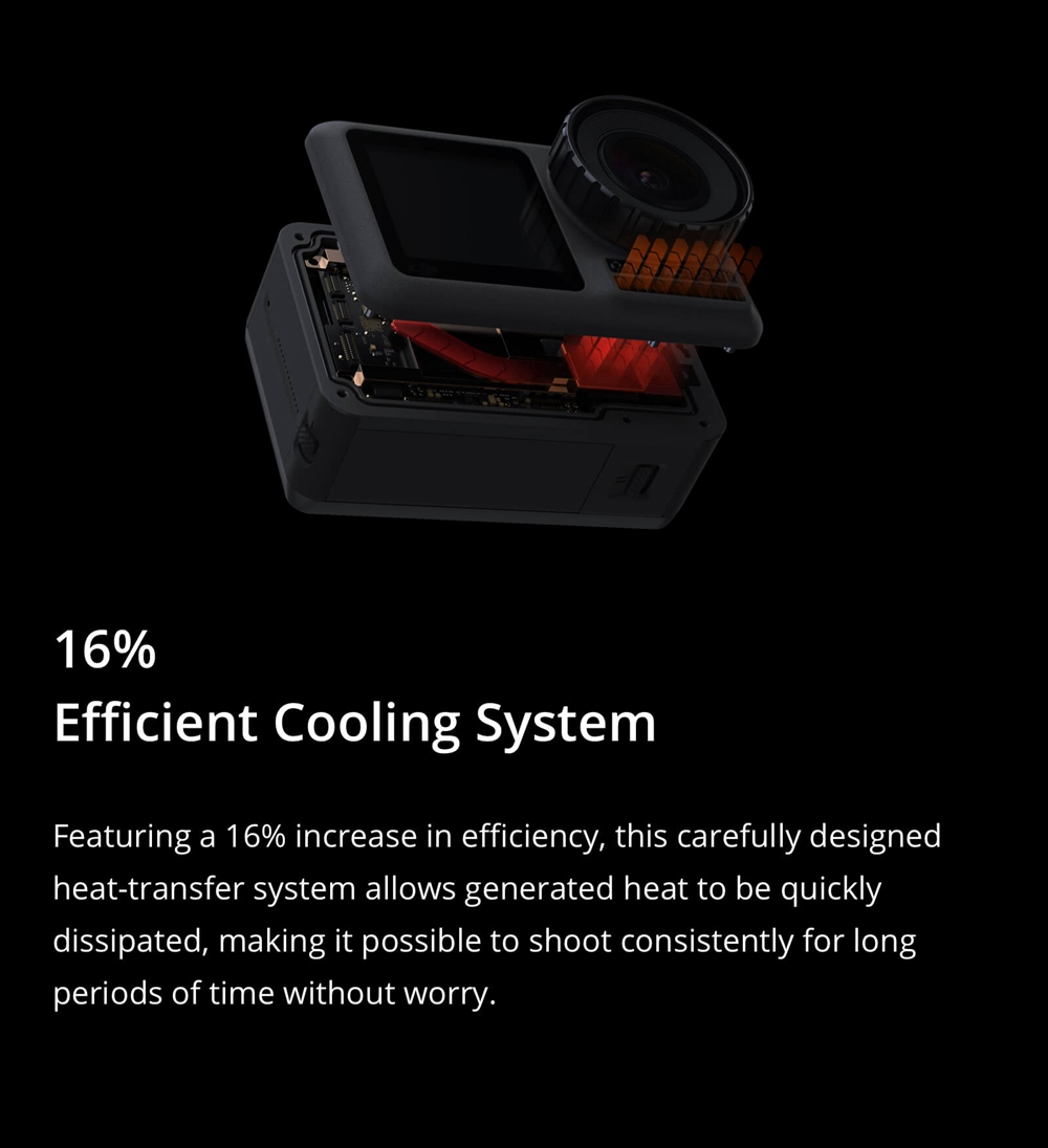 DJI OSMO Action UHD 4K 60FPS Dual Screens Waterproof Rocksteady FPV Action Camera Support HDR Video Slow Motion