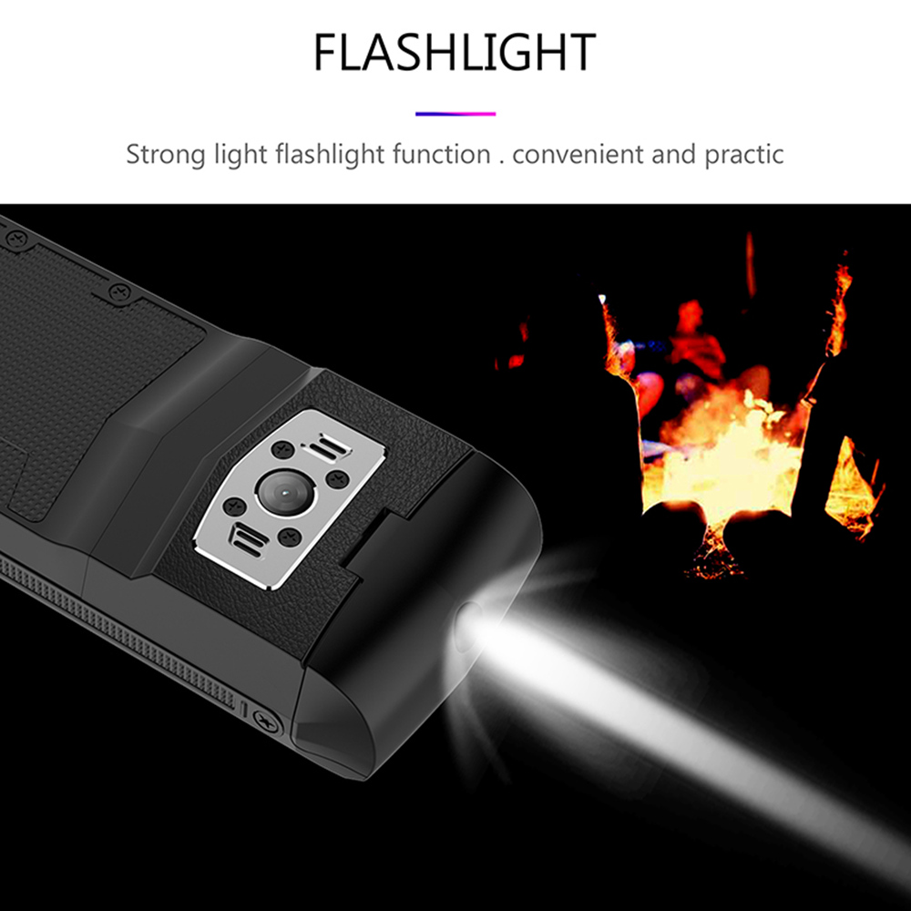 SERVO R26 2.4' Mobile Phone with TWS 5.0 Bluetooth Wireless Headphone 3000mAh GSM GPRS Telephone - Gray