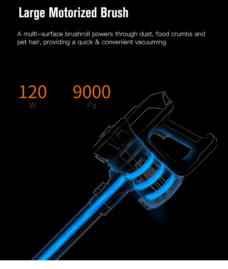 Dibea D18 Cordless Stick Vacuum Cleaner Gold