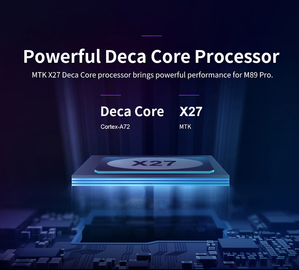 Teclast M89 Pro Tablet PC MediaTek MT6797 Deca-Core 7.9" IPS Screen 2048*1536 3GB RAM 32GB ROM Android 7.0 - Black+Gold