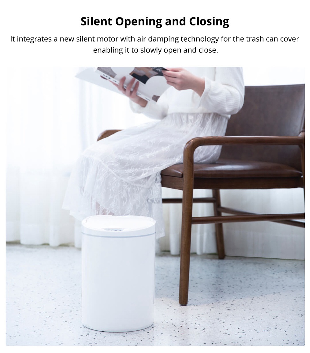 Xiaomi NINESTARS Smart Trash Can White