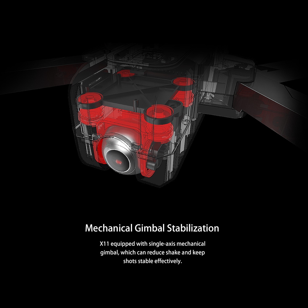 JJRC X11 2K 5G WIFI FPV GPS Brushless Foldable RC Drone Quadcopter With Single-axis Gimbal Follow Me Mode RTF