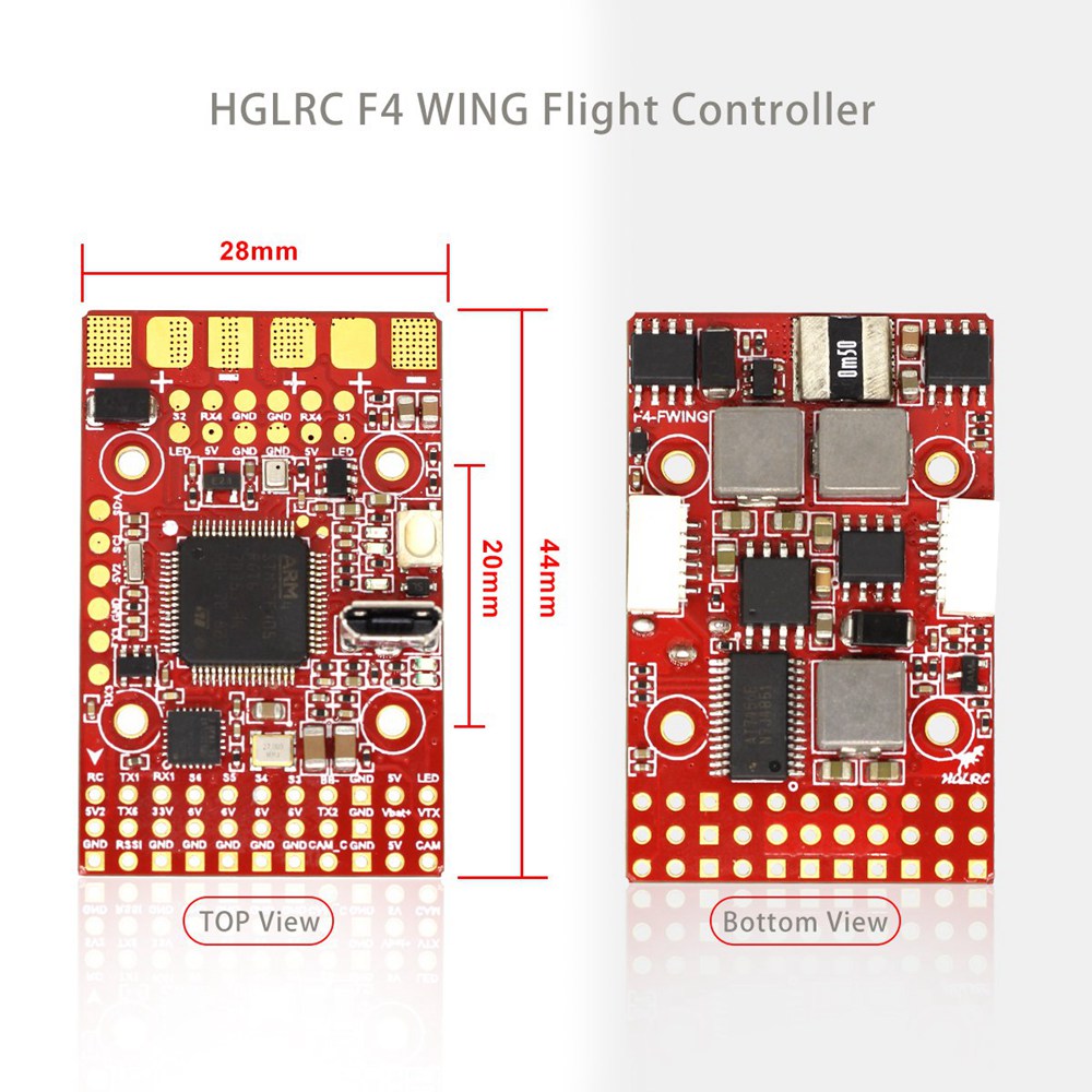 HGLRC F4 Wing Flight Controller