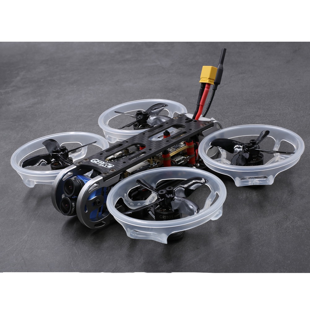Geprc CinePro 4K FPV Racing Drone With F7 Dual Gyro 2-6S 35A BLheli_32 Caddx Tarsier Dual Lens Cam BNF - Frsky R-XSR