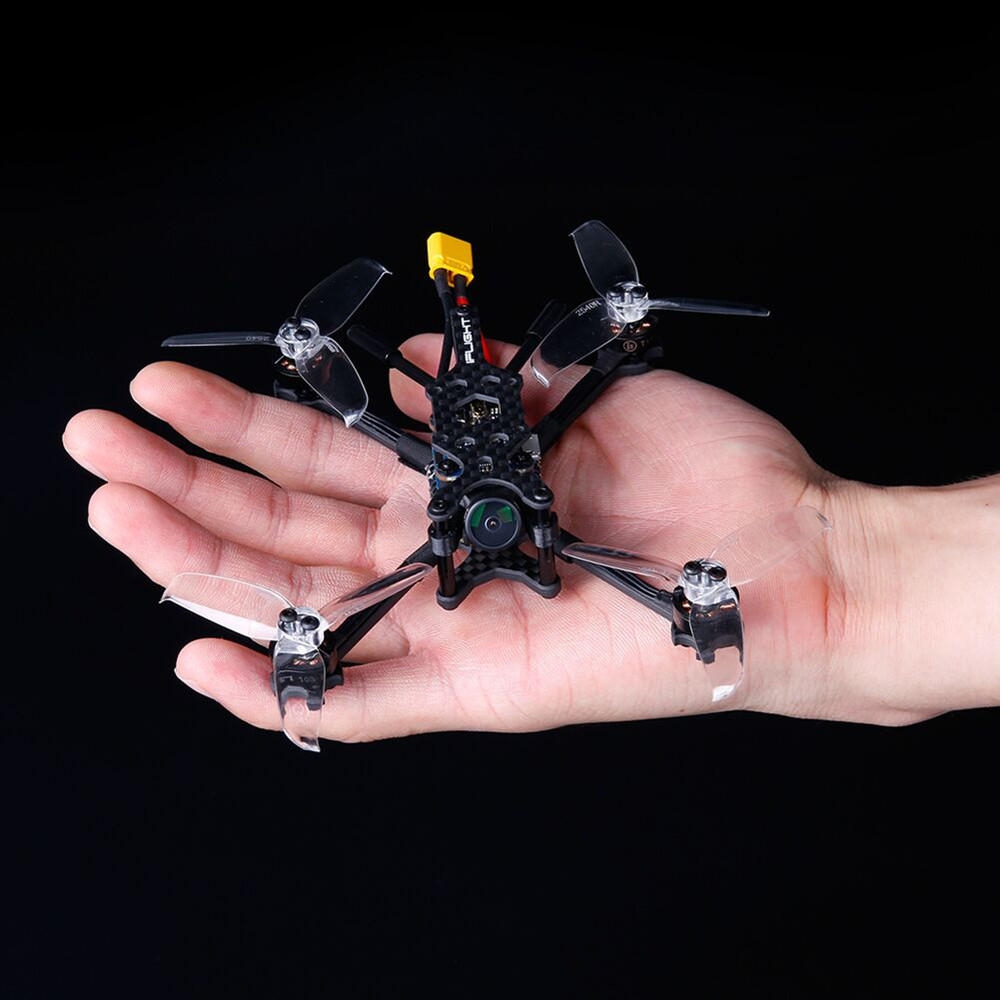 Iflight TurboBee 120RS 2-4s Micro FPV Racing Drone SucceX Micro F4 12A 200mW Turbo Eos2 Cam BNF - TBS NANO RX Receiver