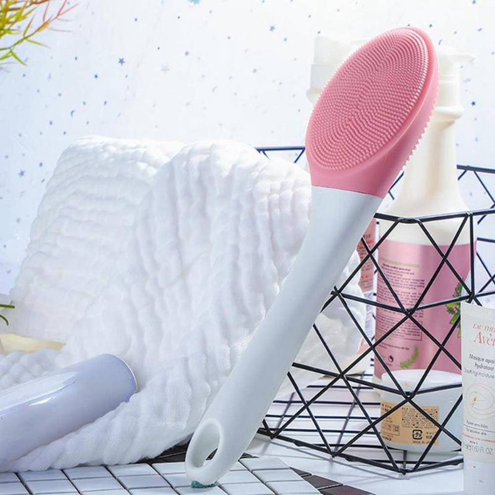 USB Rechargeable Electric Bath Brush Pink
