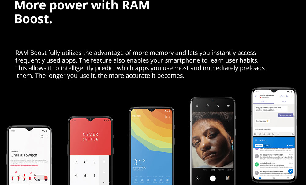 OnePlus 7 Pro Pop-up Camera 6.67 Inch 4G LTE Smartphone Snapdragon 855 8GB 256GB 48.0MP + 8.0MP + 16.0MP Triple Rear Cameras Android 9 In-display Fingerprint NFC Fast Charge Global ROM - Mirror Grey