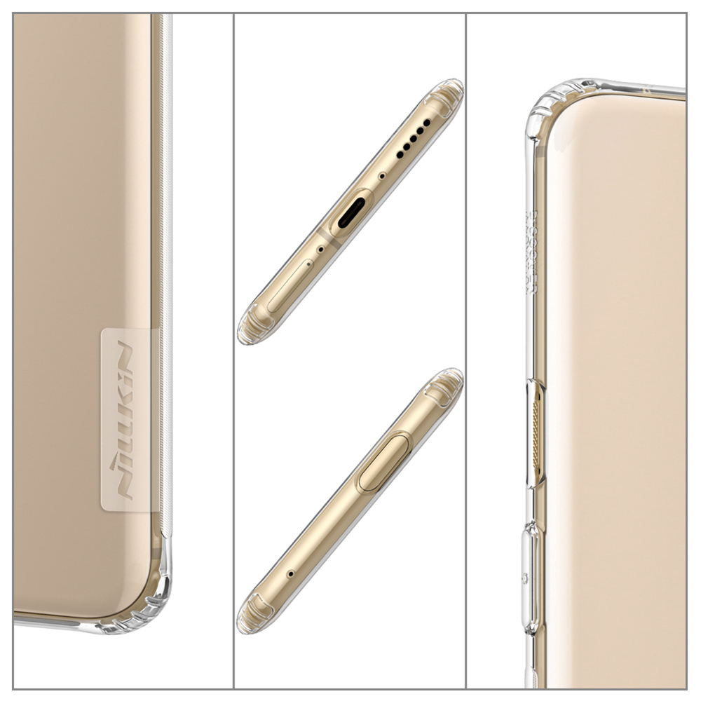 NILLKIN OnePlus 7 Pro Soft Case Air Shell Silicone Protective Phone Cover - Transparent