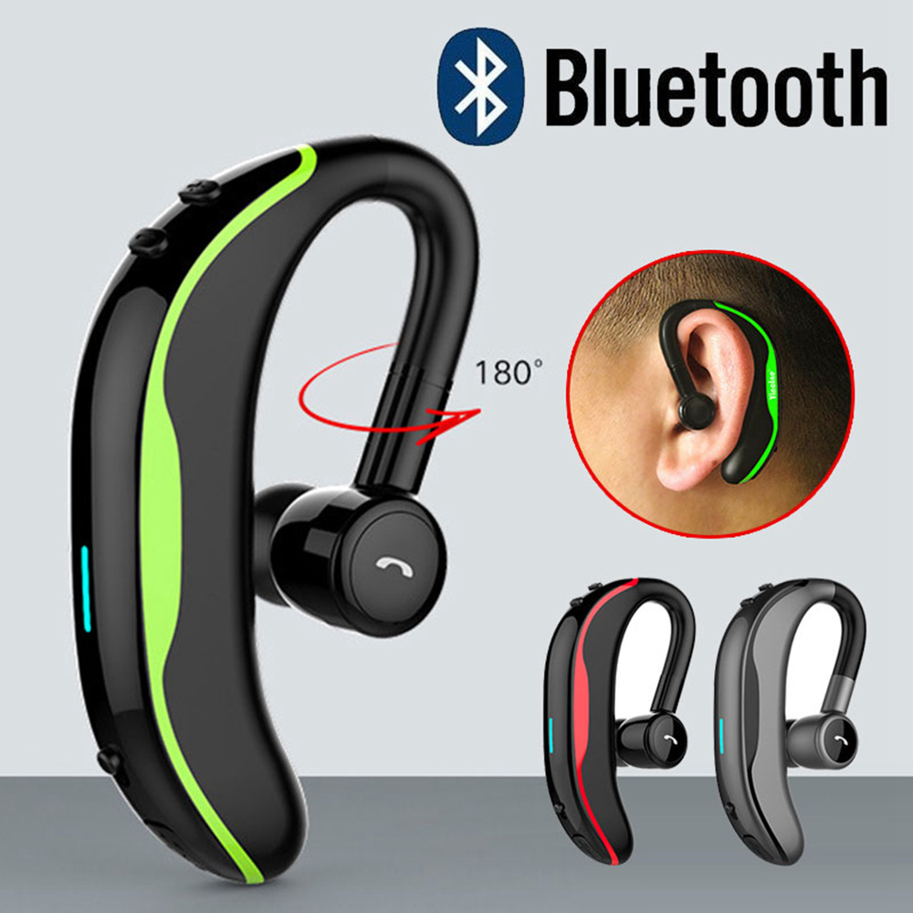 F600 Wireless Bluetooth Earbuds In-ear Earphone with HD Mic 170mAh Battery- Green