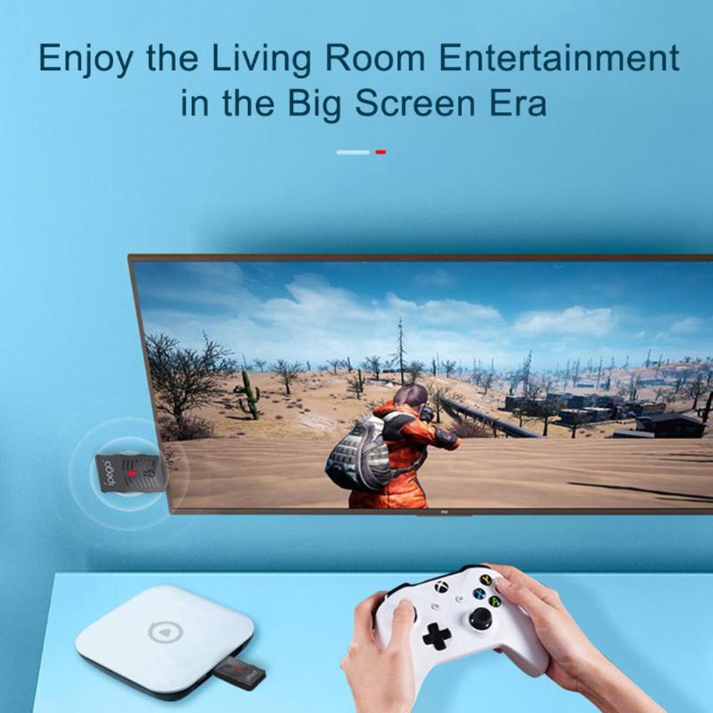 iPega PG-9132 DC5V USB PC Bluetooth Multi-functions Gamepad Controller Receiver - Black