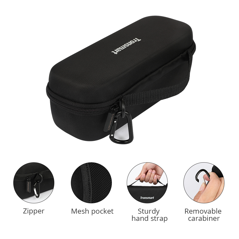 Tronsmart Durable Protective Carrying Case Hard Travel Bag Cover for Element Force/Force+/T6 Plus Bluetooth Speakers