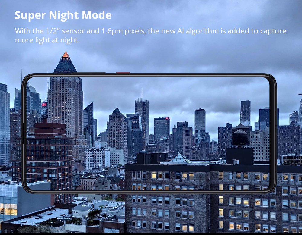 Xiaomi Redmi K20 6.39 Inch 4G LTE Smartphone Snapdragon 730 6GB 64GB 48.0MP+8.0MP+13.0MP Triple Rear Cameras MIUI 10 In-display Fingerprint Fast Charge NFC - Blue