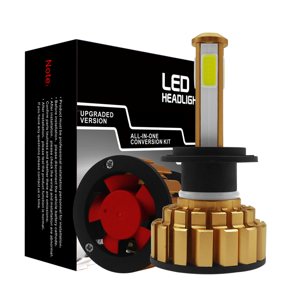 G7-H7 Car LED Headlight Bulb 80W 6000K 8000 Lumens Extremely Bright Chips Conversion Kit