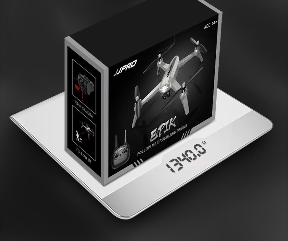 JJRC JJPRO X5 EPIK 5G WIFI 2K FHD FPV One-Axis Gimble with GPS Follow Me Mode RC Quadcopter RTF - Three Battery