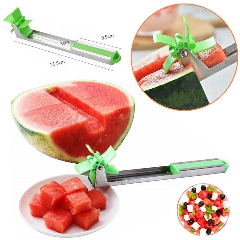 Watermelon Cutter Windmill Shape Plastic Slicer for Cutting Watermelon Tool TEVG 