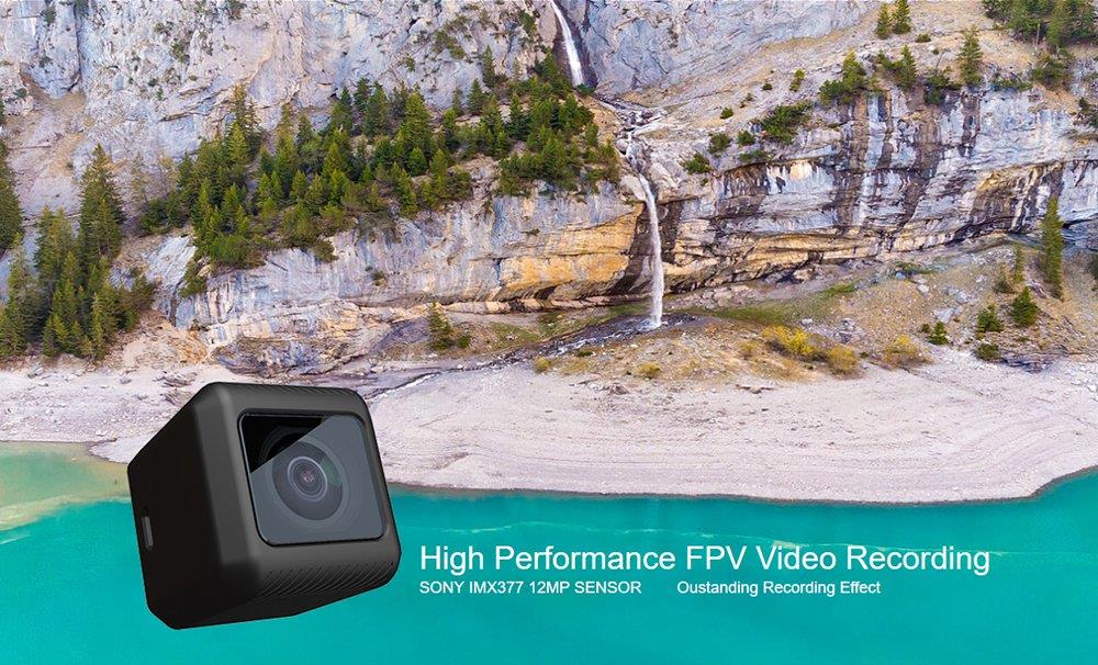 Runcam 5 4K 50fps 1200MP SONY IMX377 Sensor FOV 145 FPV Action Camera With SuperView Function - Black