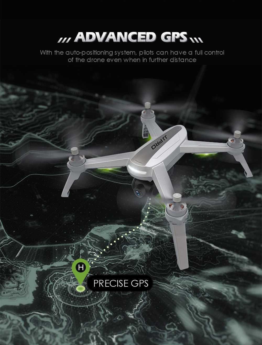 JJRC JJPRO X5 EPIK 5G WIFI 2K FHD FPV One-Axis Gimble with GPS Follow Me Mode RC Quadcopter RTF - Three Battery