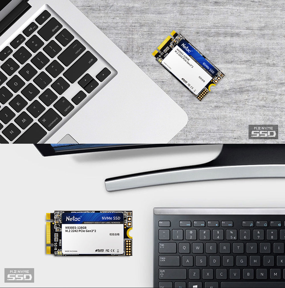Netac N930ES NVMe M.2 2242 128GB SSD Internal Solid State Drive Reading Speed 2000MB/s