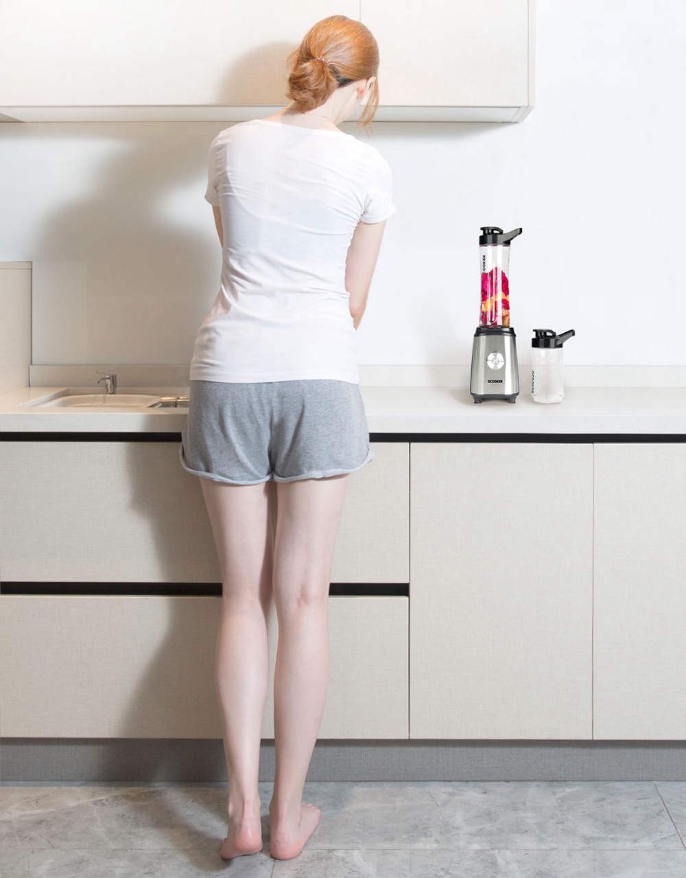 Xiaomi Mijia Electric Juice Extractor Multi-functional Portable Juice Mixer Cup -Black