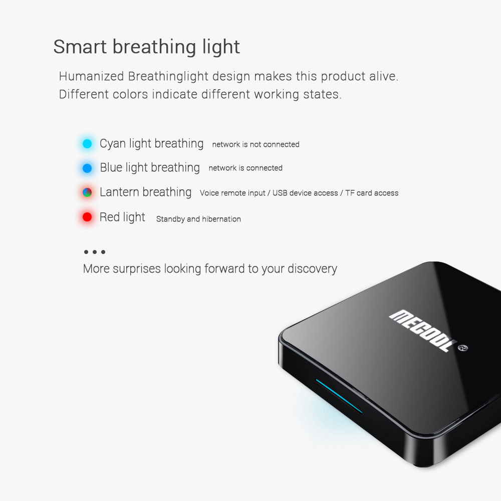 MECOOL KM3 Google Certified Amlogic S905X2 Android TV 9.0 OS 4GB DDR4 128GB eMMC YouTube 4K TV Box with Voice Remote Dual Band WiFi LAN Bluetooth USB 4.1