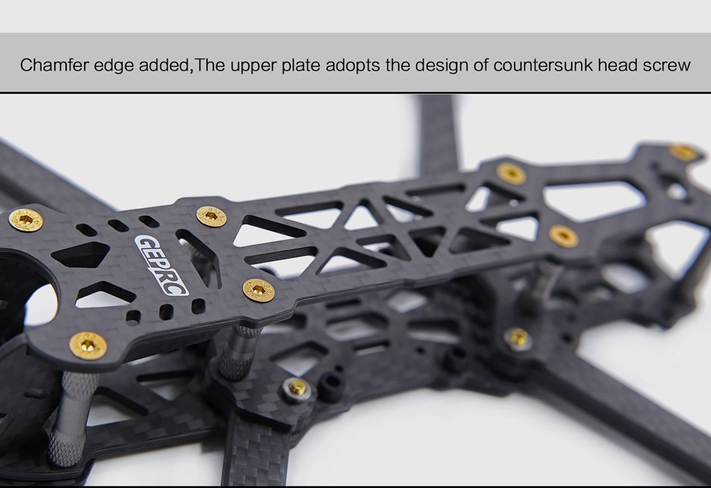 GEPRC Mark 4 6Inch 260mm Wheelbase Carbon Fiber 5mm Arm H Type Frame Kit For FPV Racing Drone