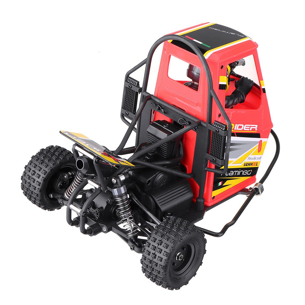 X-Rider Flamingo 1/8 2.4G 2WD Remote Control Electric Tricycle RC Car Model RTR - Yellow