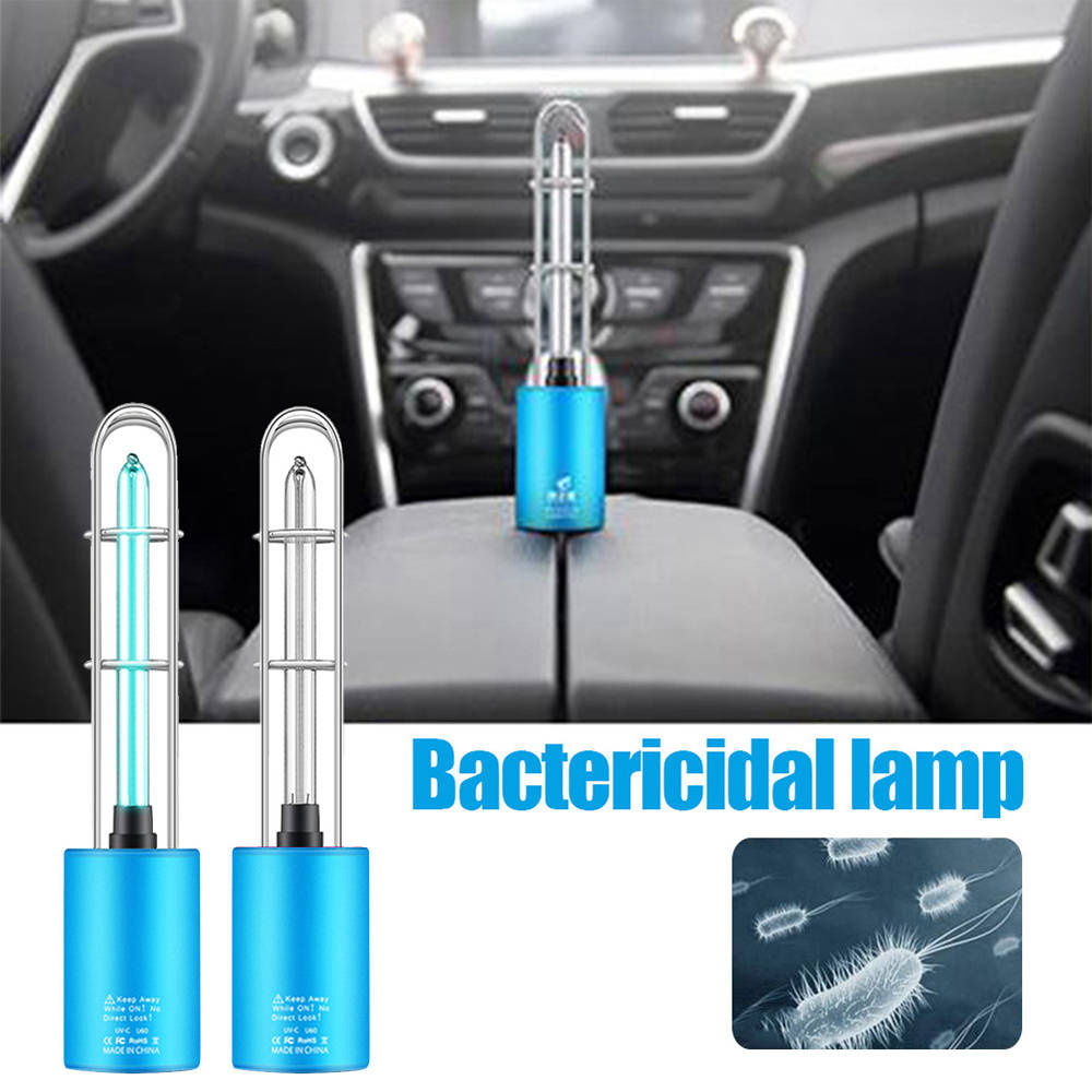 U60 Ultraviolet Lamp UV Disinfection Bactericidal Sterilizer USB Portable Removing Formaldehyde Sterilization -Blue