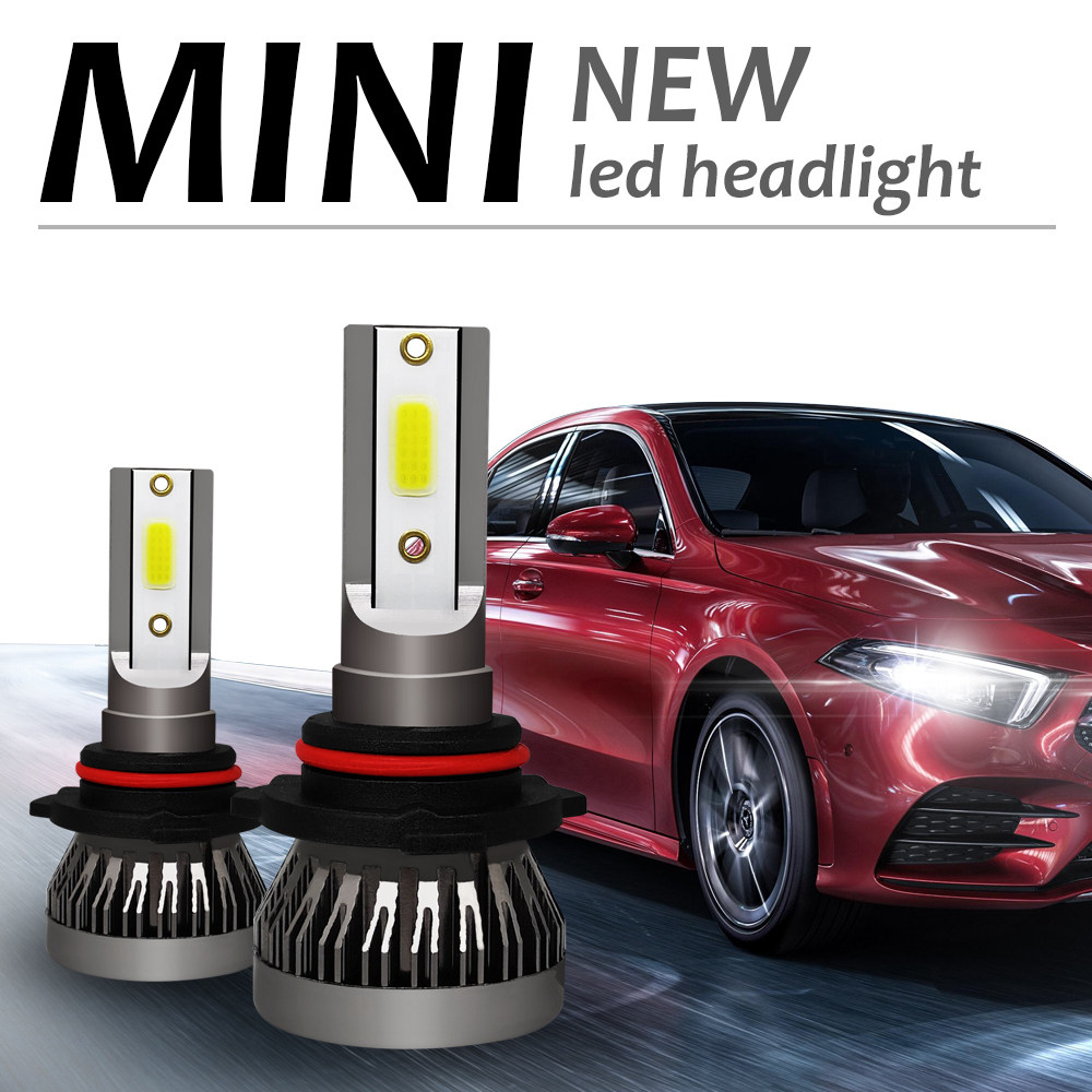 MINI1-9005/HB3/H10 Car LED Headlight Bulb 36W  IP68 6000K 6000 Lumens Extremely Bright Chips Conversion Kit