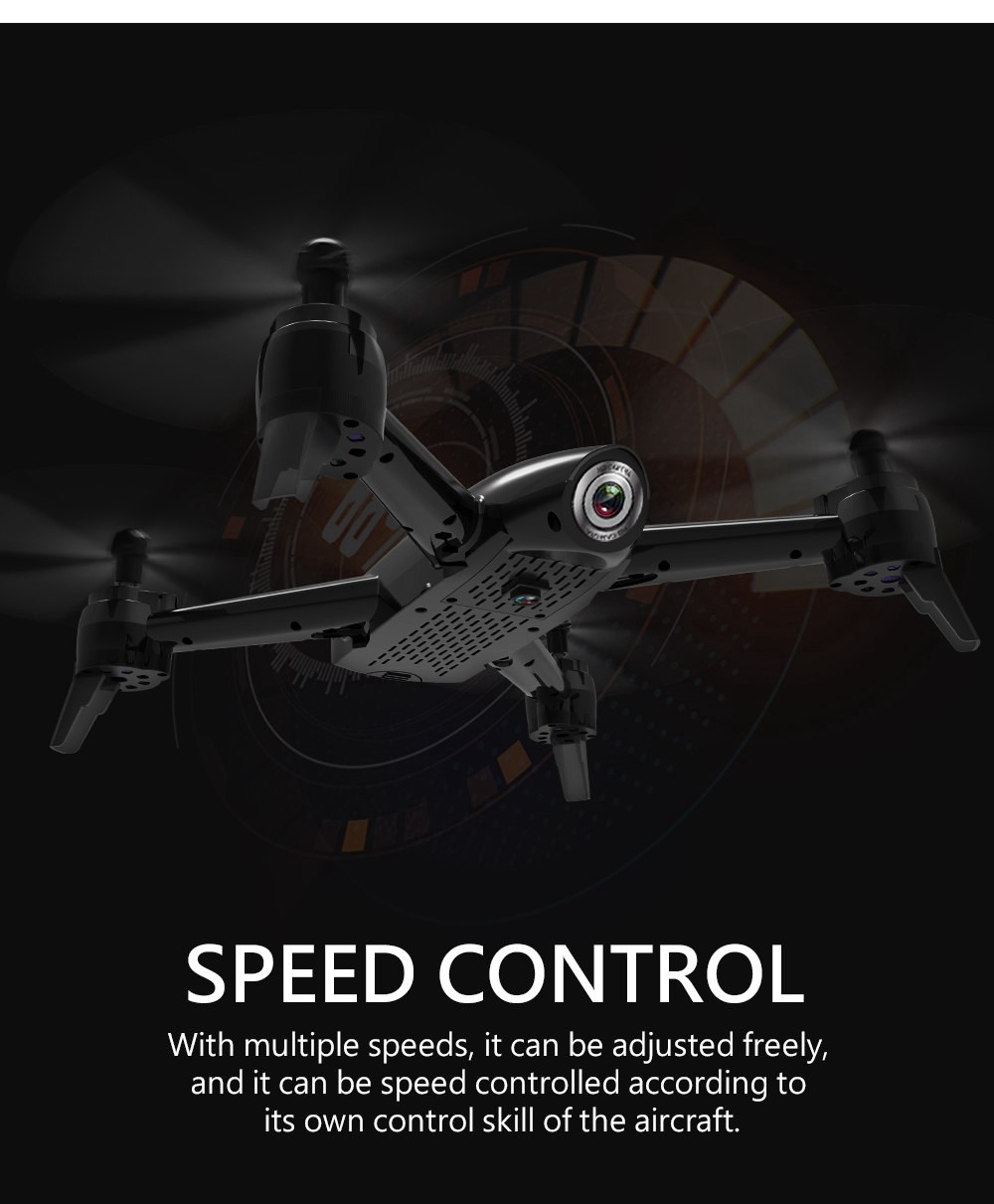 ZLRC SG106 4K RC Quadcopter RTF Black