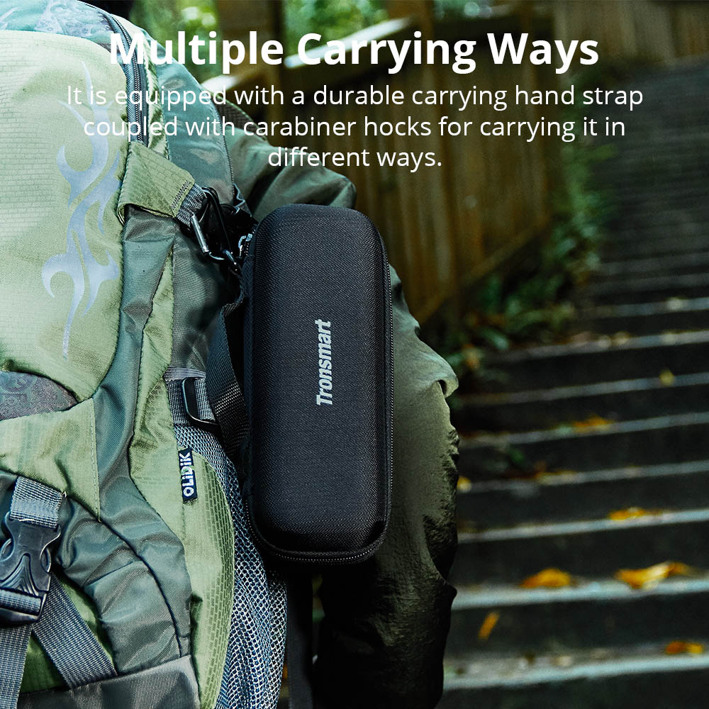 Tronsmart Durable Protective Carrying Case Hard Travel Bag Cover for Element Force/Force+/T6 Plus Bluetooth Speakers