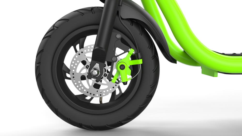 Eswing M11 Folding Electric Scooter 350W Motor 12 Inch Tire Double Disc Brake System-Green