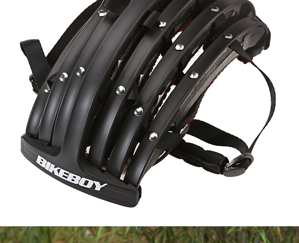 Foldable Mountain Bike Helmet Cycling Helmet KUGOO S1 Scooter - Black